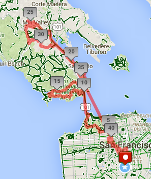 Training Ride 4, April 30: 55 miles